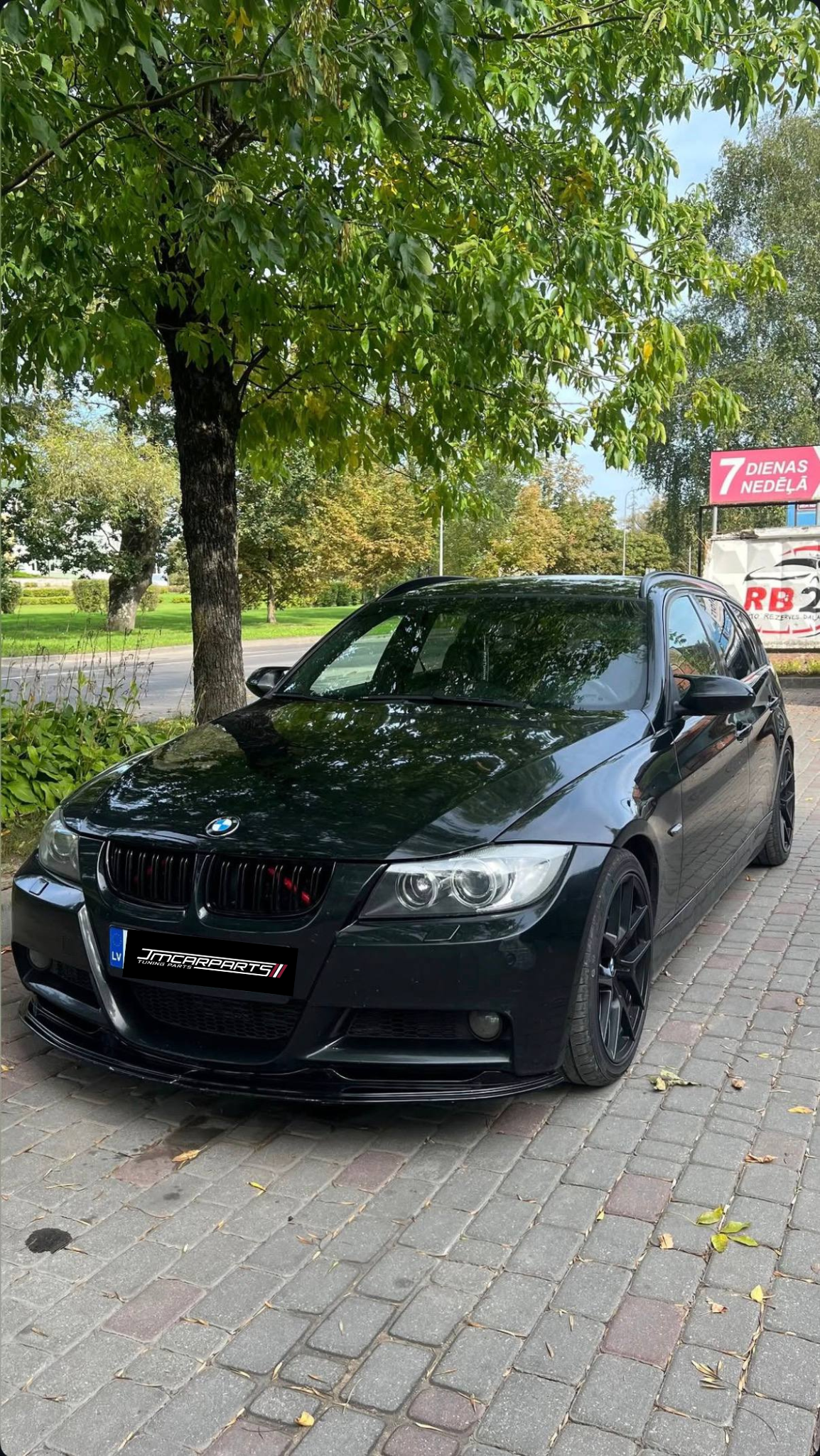 Priekšējāis bampera Splitteris BMW E90/E91 PRE LCI (2005–2008)
