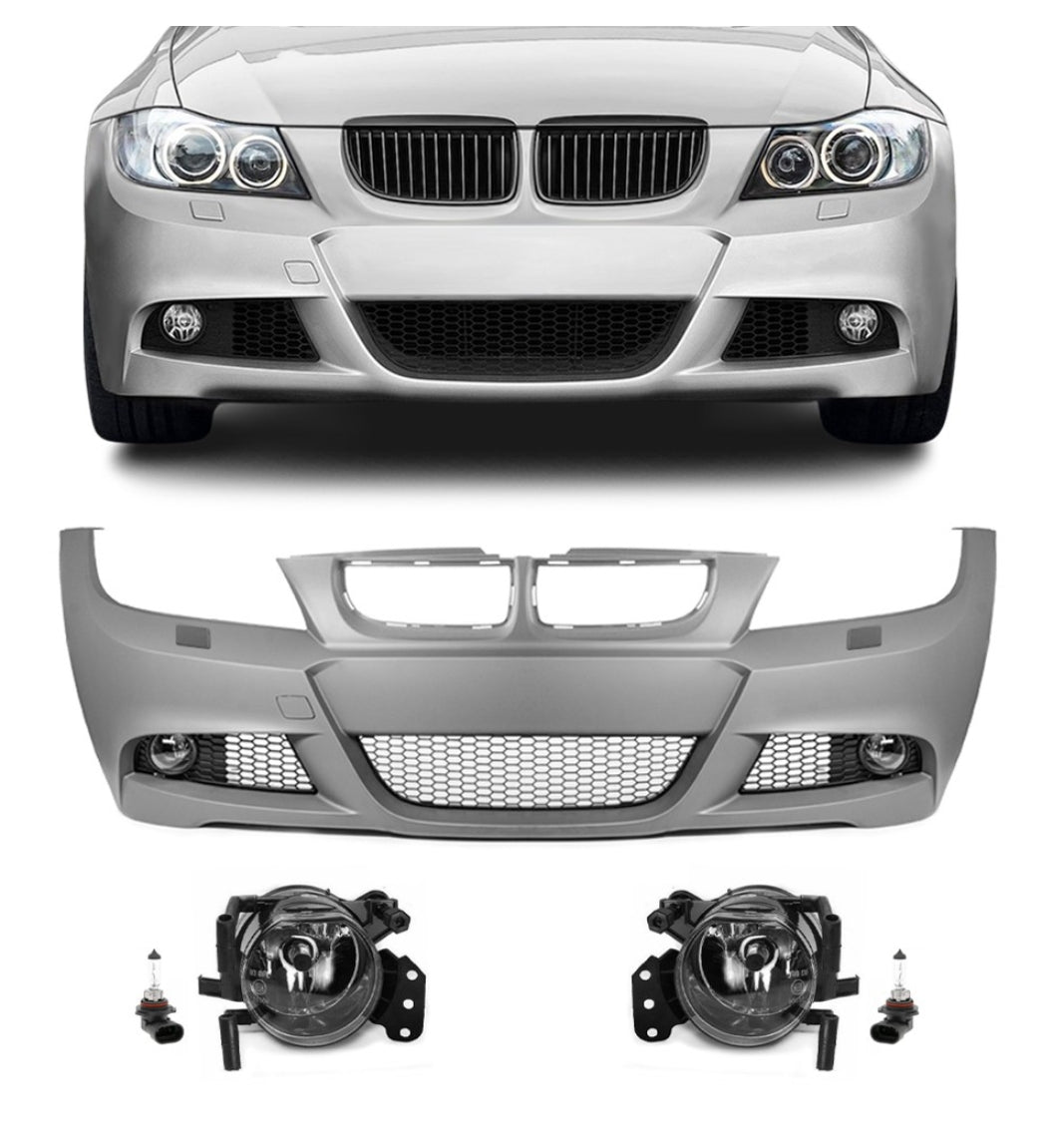 M-Pack LCI stila priekšējais bamperis BMW E90/E91 PRE-LCI (2005–2008)