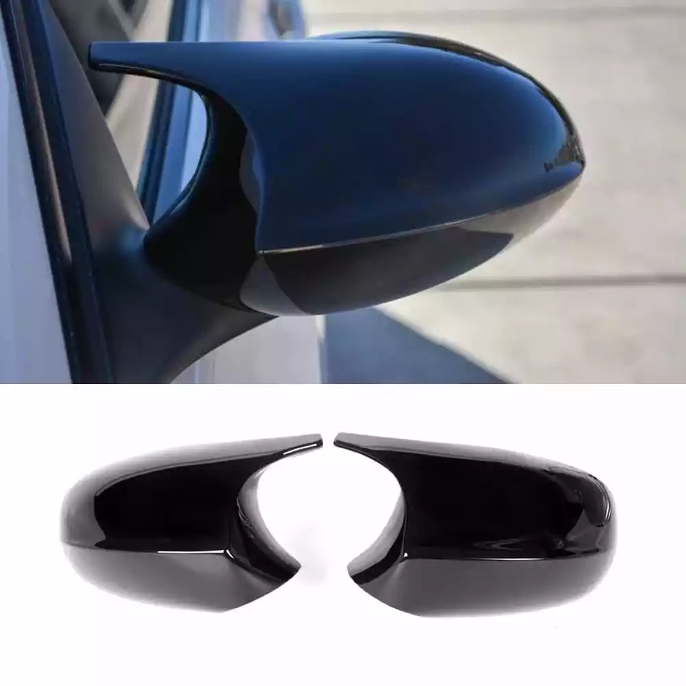 Spīdīgi melni spoguļu pārsegi BMW E90/E91/E92/E93/E81/E82/E87/E88 LCI