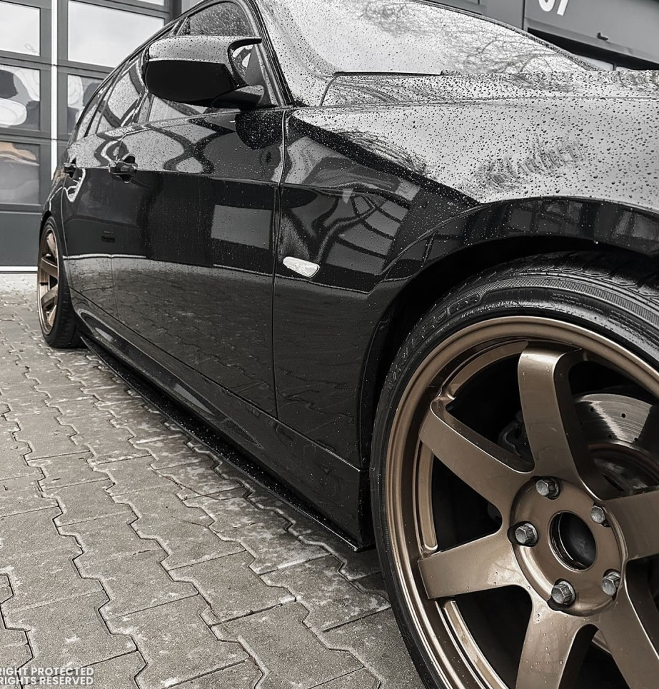 Sānu sliekšņu uzlikas BMW E90/E91 (2005-2011)