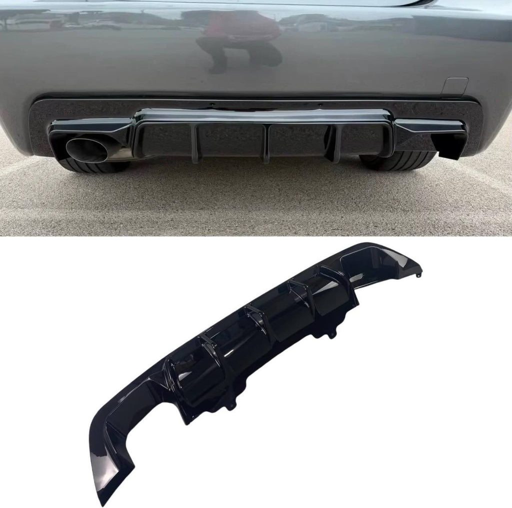 Aizmugurejais difuzors prieks BMW E60/E61 LCI (2004-2010).