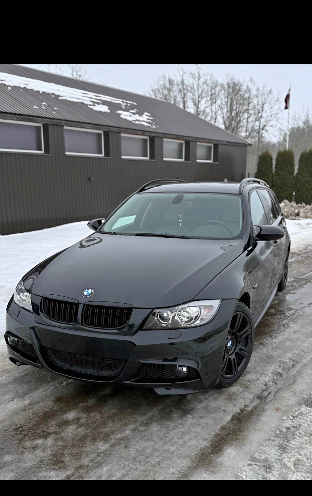 M-Pack LCI stila priekšējais bamperis BMW E90/E91 PRE-LCI (2005–2008)