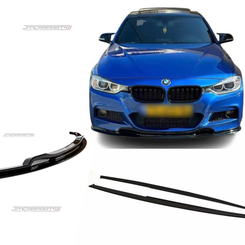 Priekšējais splitters F30/F31 M Pack + sliekšņu uzlikas F30/F31 M Pack