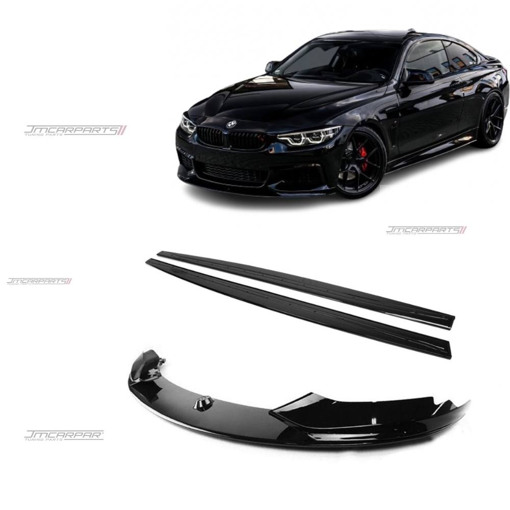 Priekšējais splitters F32/F33/F36 M Pack + sliekšņu uzlikas F32/F33/F36 M Pack