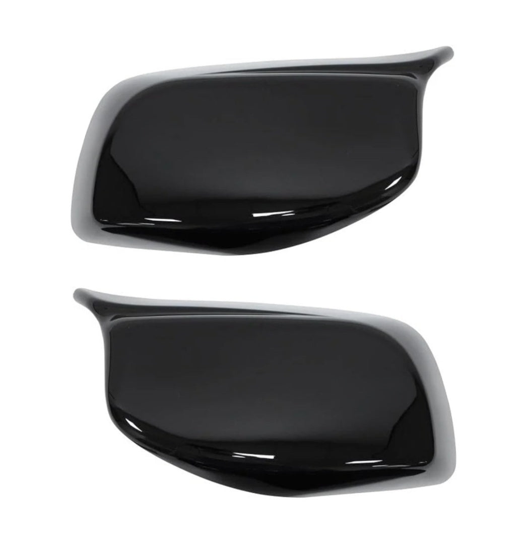 Spīdīgi melni spoguļu vāciņi BMW E60/E61 PRE-LCI (2003–2007)