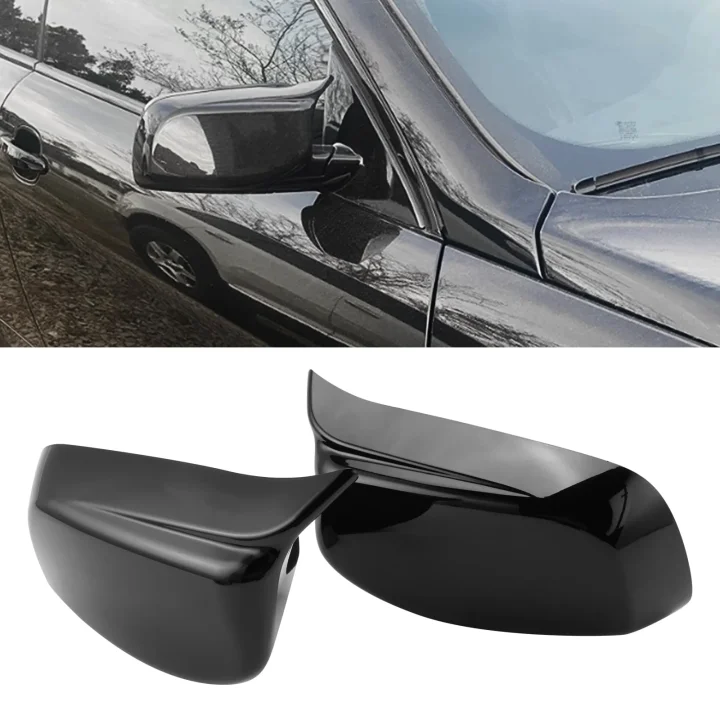 Spīdīgi melni spoguļu vāciņi BMW E60/E61/E63/E64