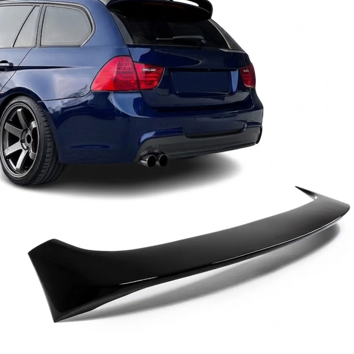 Jumta spoileris BMW E91 Touring (05-11), spīdīgi melns