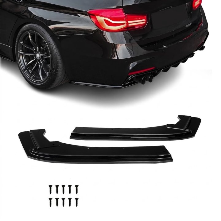 Aizmugurējā bufera sānu uzlikas  priekš BMW F30 / F31