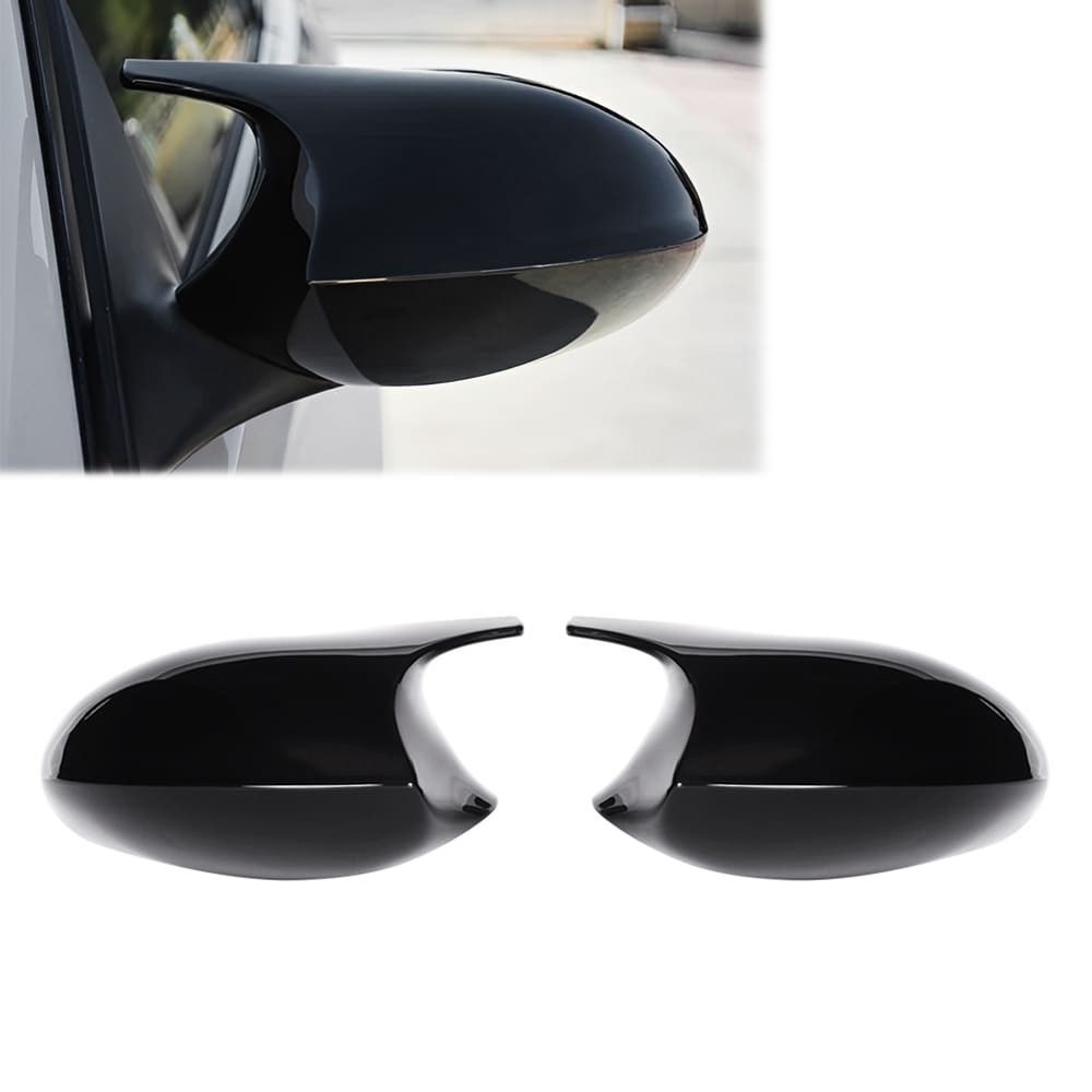 M style Mirror Caps set for BMW E81 / E82 / E87 / E88, glossy black