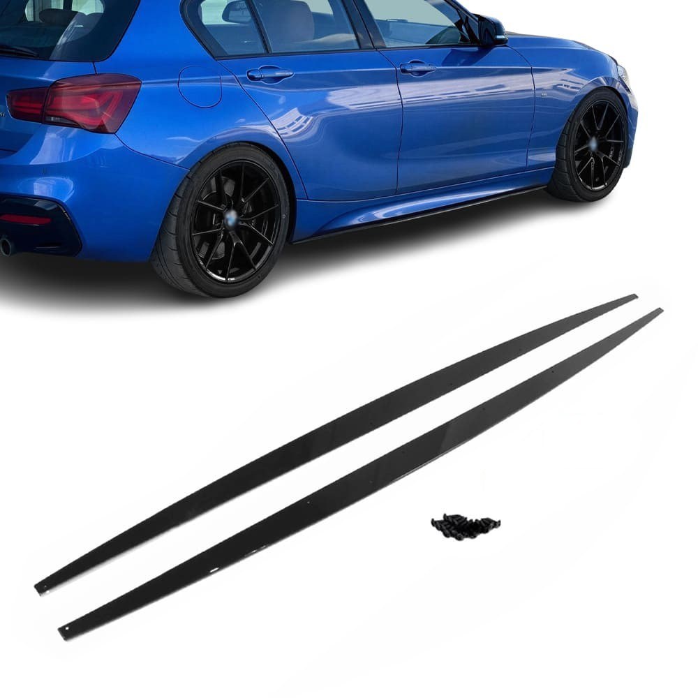 Performance sānu sliekšņu uzliku komplekts BMW F20 / F21 (11-19), spīdīgi melns