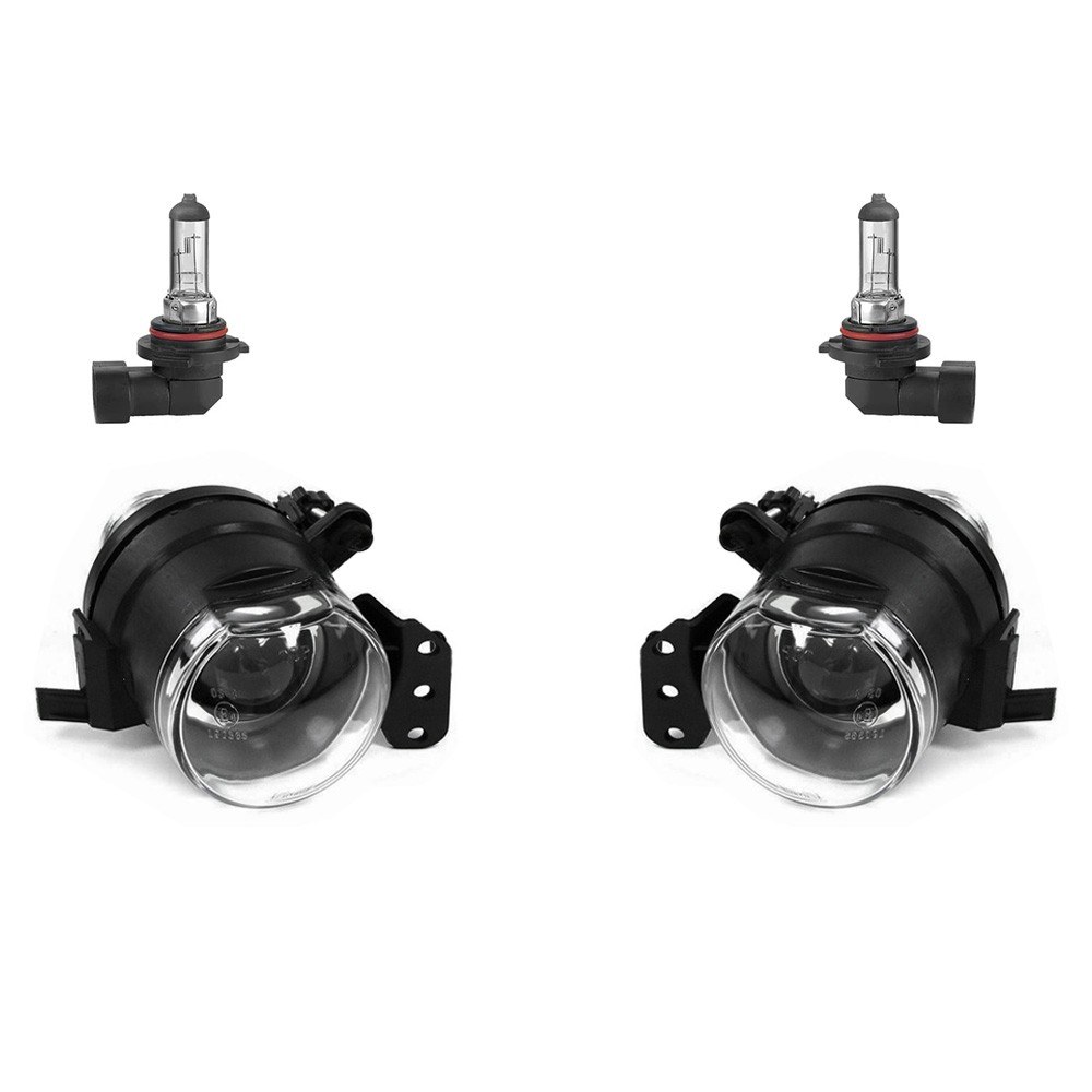 Miglas lukturi BMW E60 / E61 (03–07) standarta bamperim, caurspīdīgi