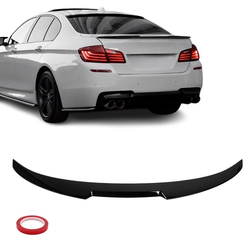 M4 stila bagāžnieka spoileris BMW F10 (10-17), spīdīgi melns
