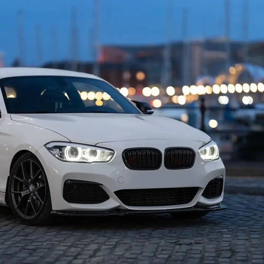 Performance priekšējā bufera splitteris BMW F20 / F21 (11-15), spīdīgi melns