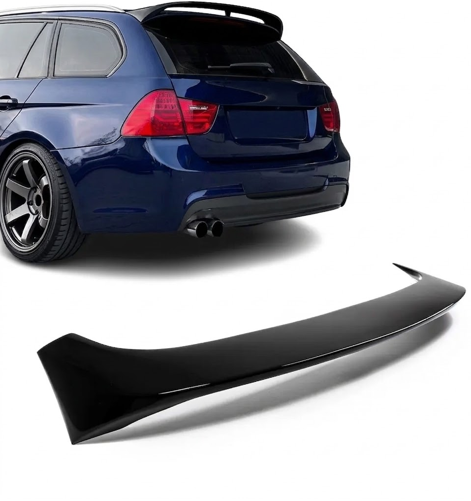 Jumta spoileris BMW E91 Touring (05-11), spīdīgi melns