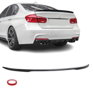Performance bagāžnieka spoileris BMW F30 / F80 (11-18), spīdīgi melns — 1