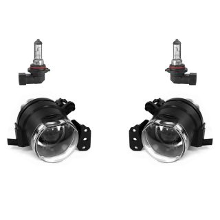 Miglas lukturi BMW E60 / E61 (03–07) standarta bamperim, caurspīdīgi — 1