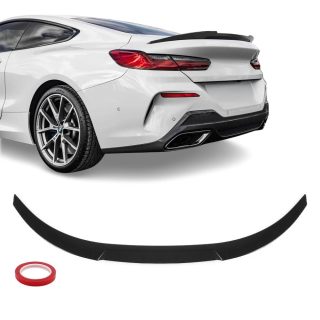 M4 stila bagāžnieka spoileris BMW G15 / F92 kupejai, spīdīgi melns — 3