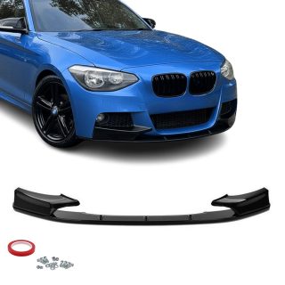 Performance priekšējā bufera splitteris BMW F20 / F21 (11-15), spīdīgi melns — 2