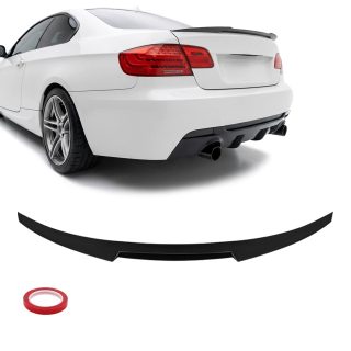 M4 stila bagāžnieka spoileris BMW E92 (06-13), spīdīgi melns — 3