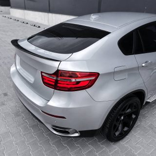 Performance bagāžnieka spoileris BMW E71 X6 (08-14), spīdīgi melns — 3