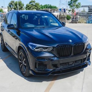 Priekšējā bufera splitteris priekš BMW X5 G05 PRE-LCI (19-23) — 6