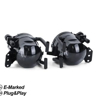 Miglas lukturu komplekts BMW E92 / E93 M3 stila buferim, tonēti (06-10) — 2