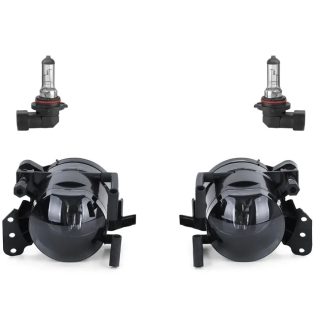 Miglas lukturu komplekts BMW E92 / E93 M3 stila buferim, tonēti (06-10) — 1