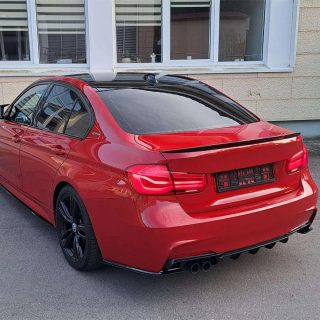 Performance bagāžnieka spoileris BMW F30 / F80 (11-18), spīdīgi melns — 5