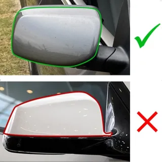 Spīdīgi melni spoguļu vāciņi BMW E60/E61/E63/E64 — 4