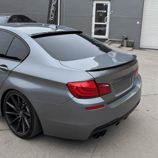Performance bagāžnieka spoileris BMW F10 (10-17), spīdīgi melns — 4