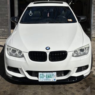 Priekšējais bampera splitter BMW E92 / E93 LCI (2010–2013) — 6