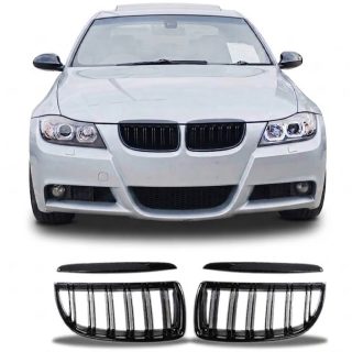 Double Grilles for BMW E90/E91 PRE-LCI (2005–2008) — 1