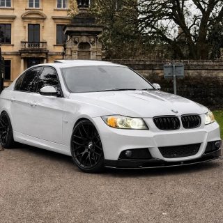 Priekšējāis bampera Splitteris BMW E90 / E91 LCI (2009–2012) — 5