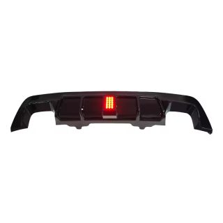 Aizmugurejais bampera diffuzors ar LED lampiņu priekš E60/E61 M-pack — 4
