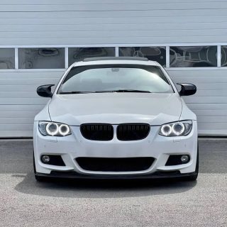 Priekšējā bufera spoileris BMW E92 / E93 LCI (10-13) ar M-Pack buferi, ĪPAŠI IZTURĪGA VERSIJA — 4