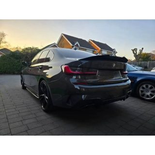 PSM stila bagāžnieka spoileris BMW G20 / G80, spīdīgi melns — 3