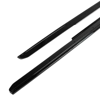 Sānu sliekšņu uzlikas BMW F10 / F11 (11-18), spīdīgi melni — 3
