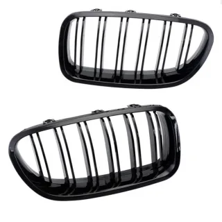 Dubulta reste BMW F10/F11, spīdīgi melna — 2