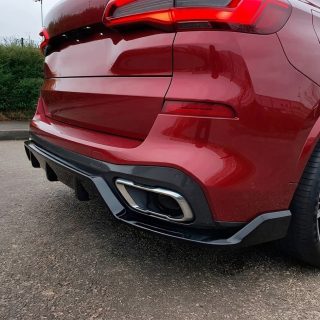 Aizmugurējā bufera difuzors BMW X5 G05 PRE-LCI (19-23) — 6