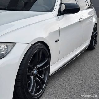 Sānu sliekšņu uzlikas BMW E90/E91 (2005-2011) — 4
