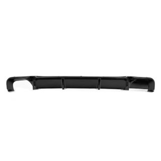 WR Rear bumper Diffuser for BMW E39 with M-Pack, glossy black — 3