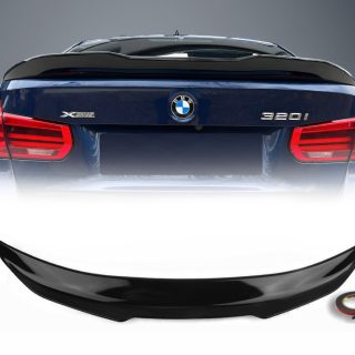 PSM stila bagāžnieka spoileris BMW F30 / F80, spīdīgi melns — 3