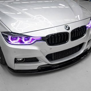 Priekšējāis bampera Splitteris BMW F30 / F31 (2011–2019) — 5