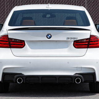 M3-style Trunk Spoiler for BMW F30 / F80, glossy black — 5