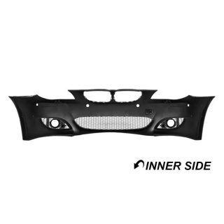 M5 iedvesmots priekšējais buferis BMW E60 / E61 PRE-LCI (03-07) ar 24 mm PDC caurumiem — 4