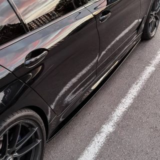 Performance sānu sliekšņu uzlikas BMW G30/G31/F90, spīdīgi melni — 4