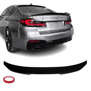 PSM stila bagāžnieka spoileris BMW G30 / F90, spīdīgi melns — 1